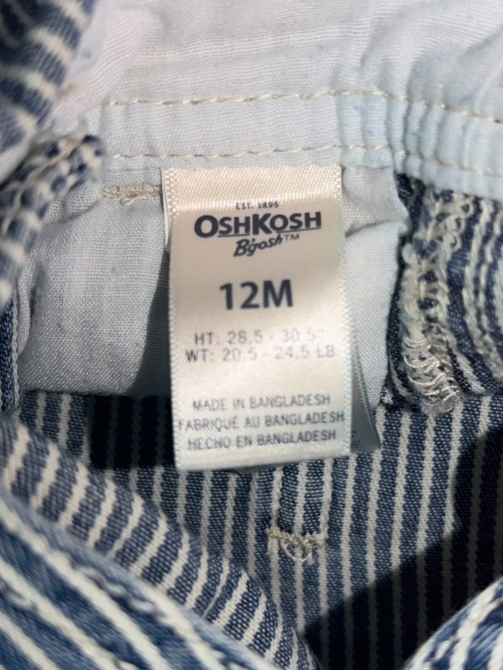 OshKosh Bgosh blue white